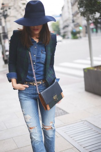 how to wear denim jeans