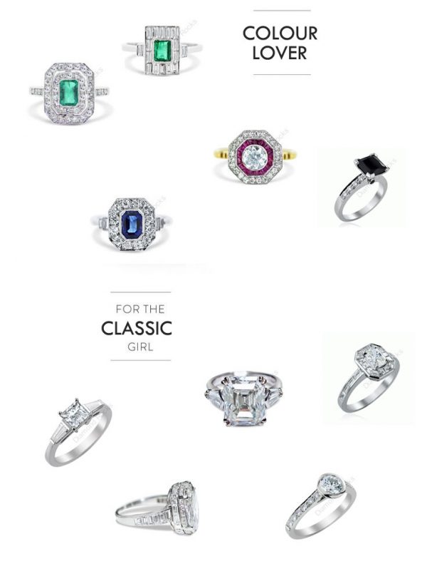 Diamond engagement rings from DiamondRocks