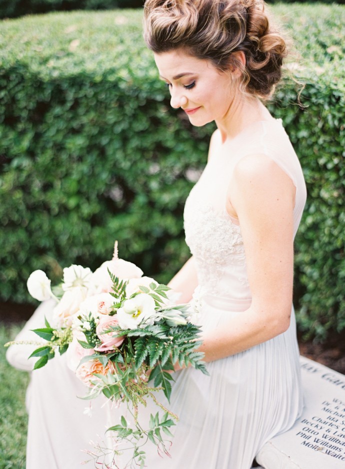 Romantic Pastel Wedding Inspiration Shoot from Kayla Barker