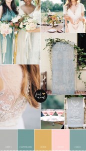 Gray,Greyed Jade + Sage Wedding for Vineyard Wedding