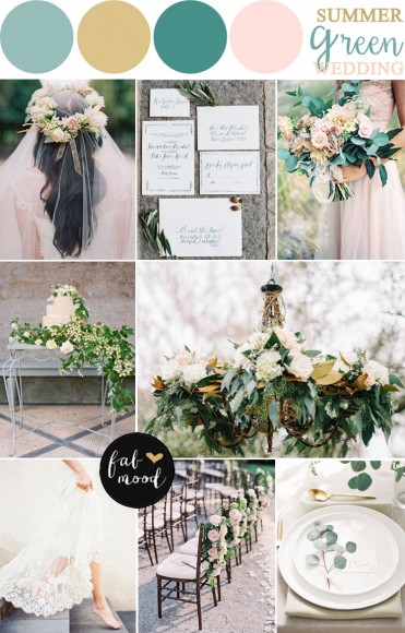 2 Summer wedding theme colors