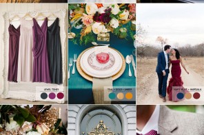 18 Fall wedding palette | Autumn wedding colour combinations | fabmood.com