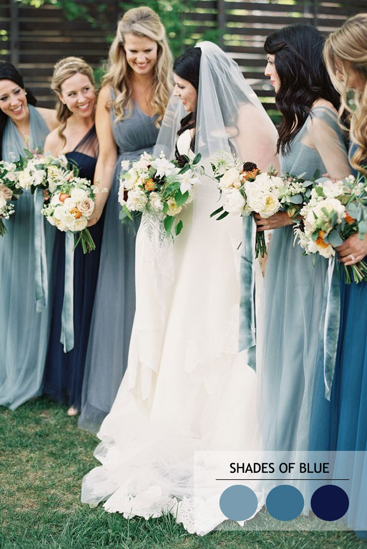 How to Mix and Match Bridesmaids Dresses: Tips and Ideas - Model Chic -  Formal & Bridesmaid Dresses