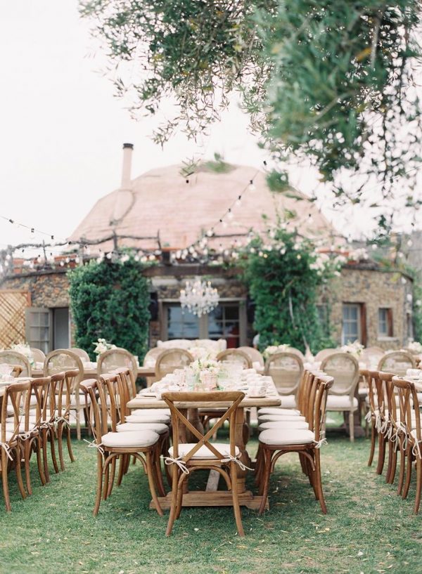 A Vineyard Wedding With Mountain Views Of Malibu