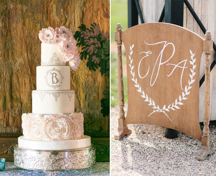 A monogram theme wedding - 15 Ways to Use Monograms : https://www.fabmood.com/monogram-theme-wedding