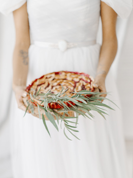 Pie - Wedding dessert ideas | Romantic Light Blue Wedding Dress For A Whimsical Bridal Portraits #bridalportraits #blueweddingdress