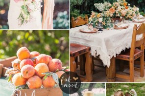 Whimsical garden wedding theme { Peach + Tulle } fabmood.com