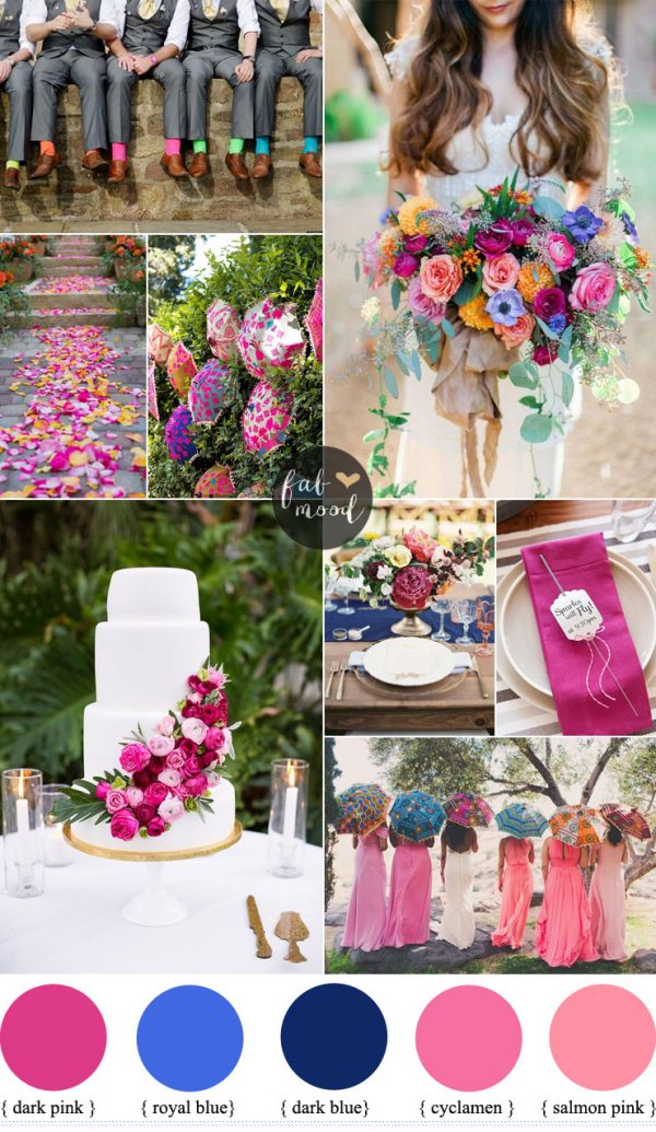 Colourful wedding Ideas Easy Ways to Make Your Wedding More Colourful