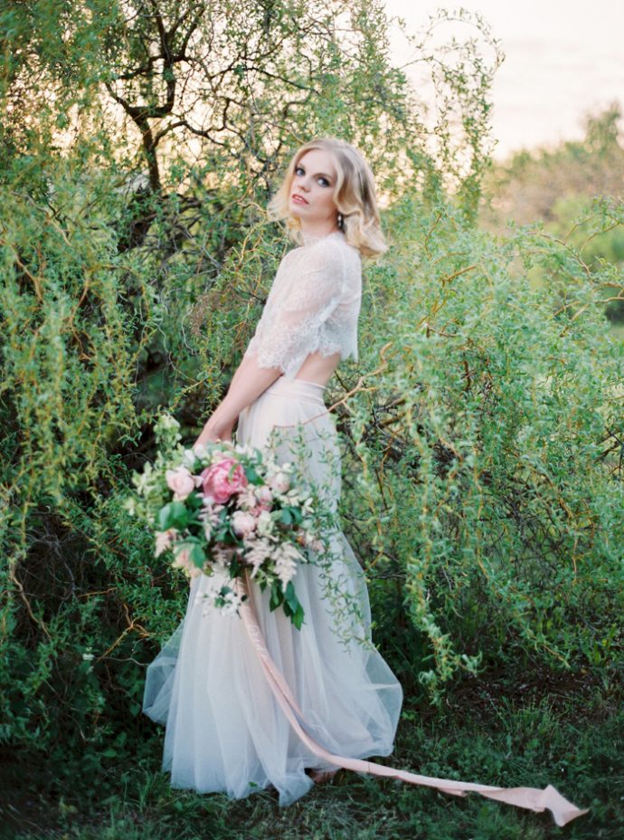 Beautiful Styled Shoot Complete With A short-cut lace top and classic ...