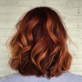 Auburn Hair Color Ideas - auburn hair with highlights,auburn hair color ideas #auburnhaircolor #naturalauburnhair, auburn hair with caramel highlights