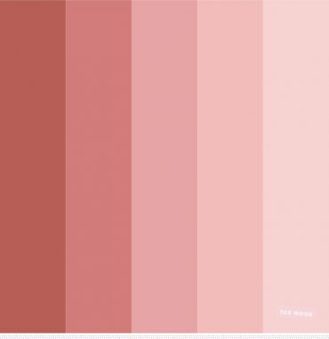 Neutral + pink and shades of redwood color palette | Neutral color