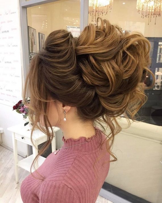 Drop-dead gorgeous loose messy updo wedding hairstyle for you to get ...