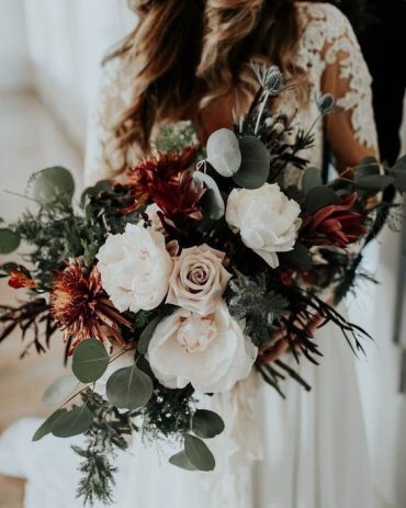 Earth Tones Wedding Color Palette With Copper Accents For Autumn ...