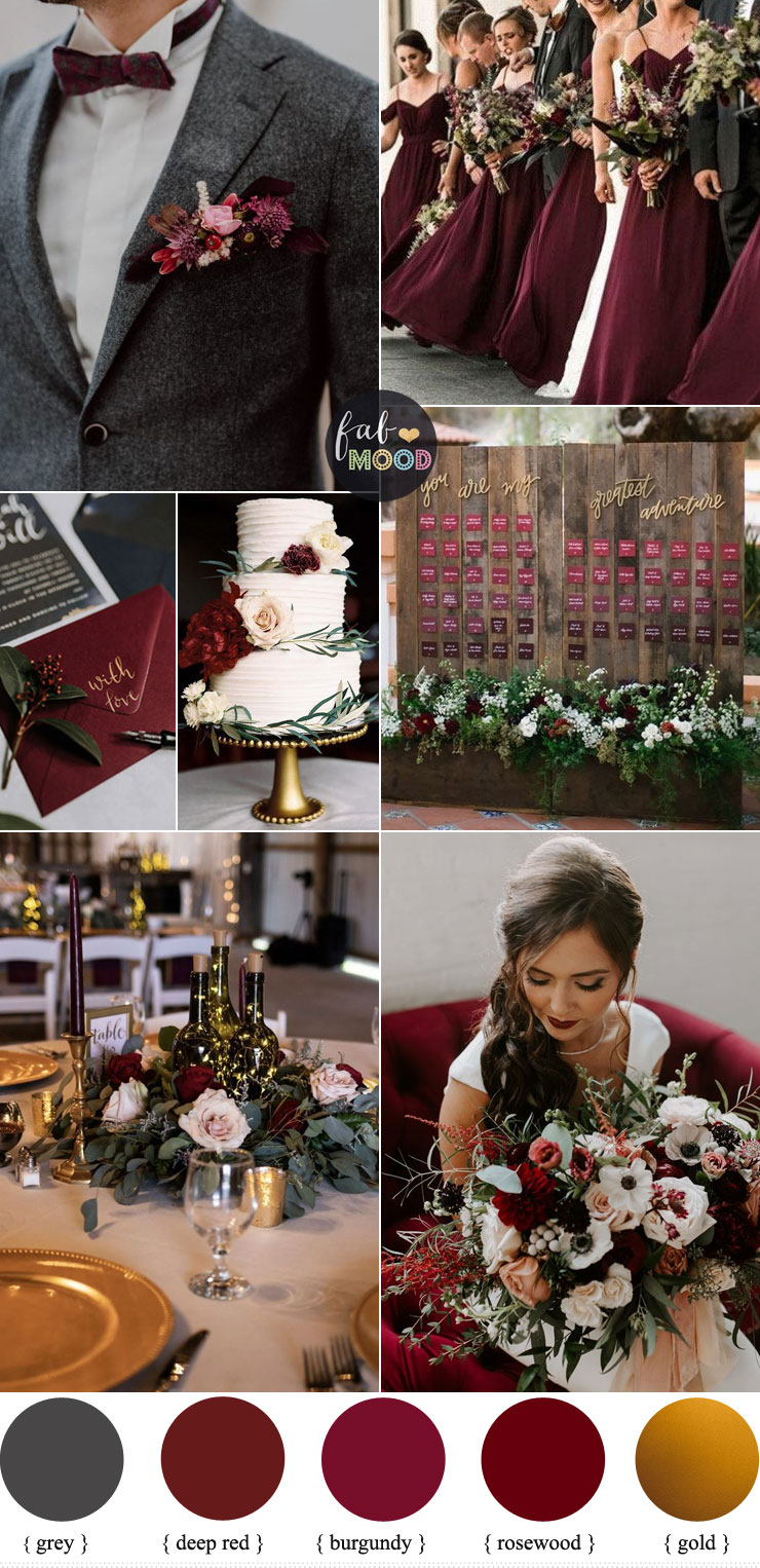 Maroon wedding deals