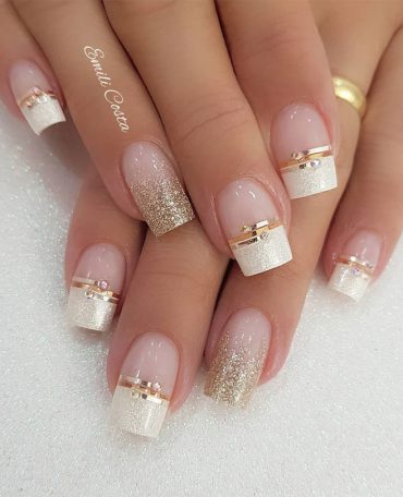 100 Beautiful wedding nail art ideas for your big day 1 - Fab Mood ...