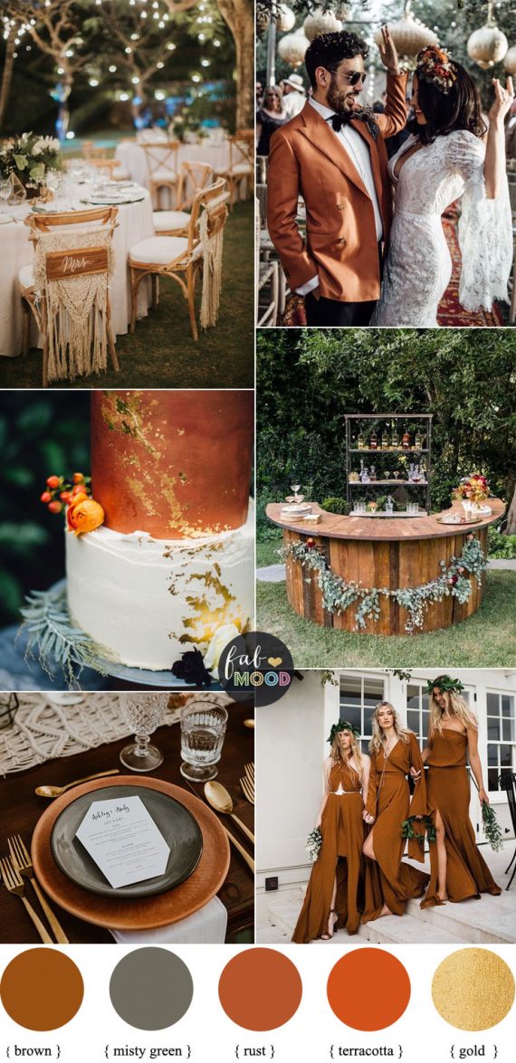 rust Archives 1 - Fab Mood | Wedding Color, Haircuts & Hairstyles ...