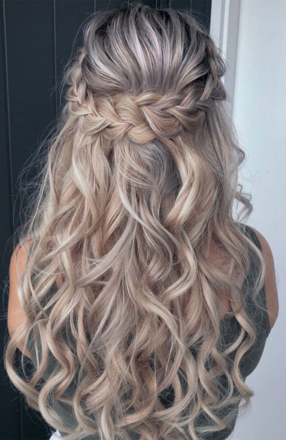 Best half up half down hairstyles for everyday to special occasion 1 ...