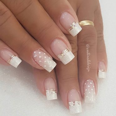 100 Beautiful wedding nail art ideas for your big day 1 - Fab Mood ...