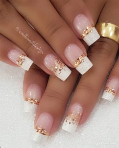 100 Beautiful wedding nail art ideas for your big day 1 - Fab Mood ...