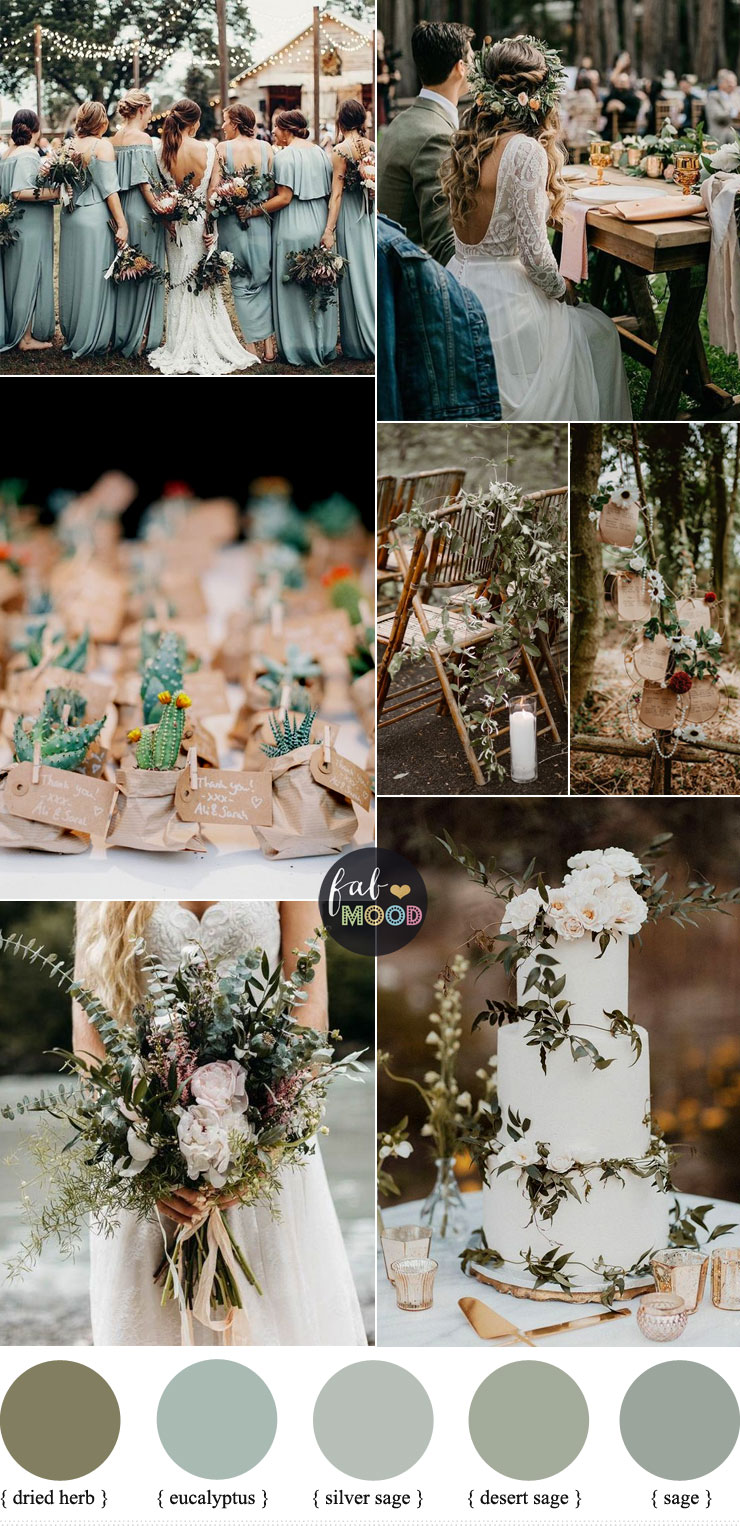 Light Blue and Green Wedding The Perfect Spring Wedding Colour Theme 1 -  Fab Mood