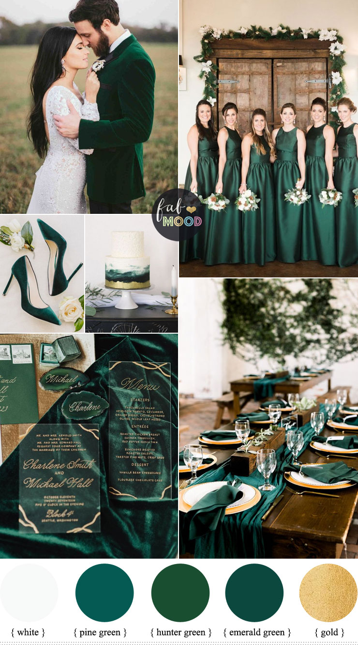 Emerald Green Wedding Theme