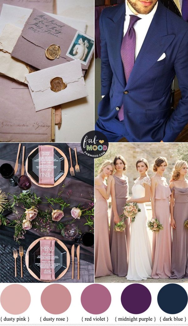 6 Beautiful Autumn Wedding Color Combos 2019,Fall wedding colors 2019