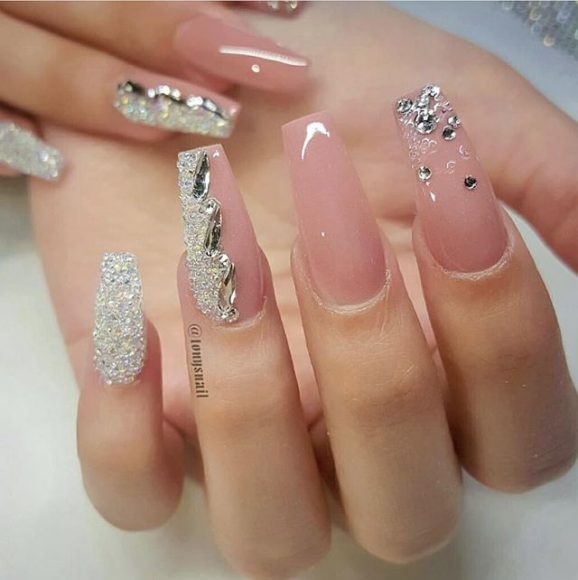 100 Beautiful wedding nail art ideas for your big day 1 - Fab Mood ...