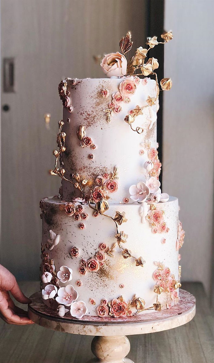 Most Beautiful Elegant Wedding Cakes