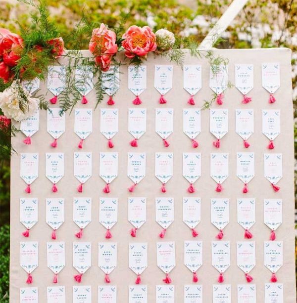 57 Insanely Creative Escort Cards And Seating Displays 1 - Fab Mood ...