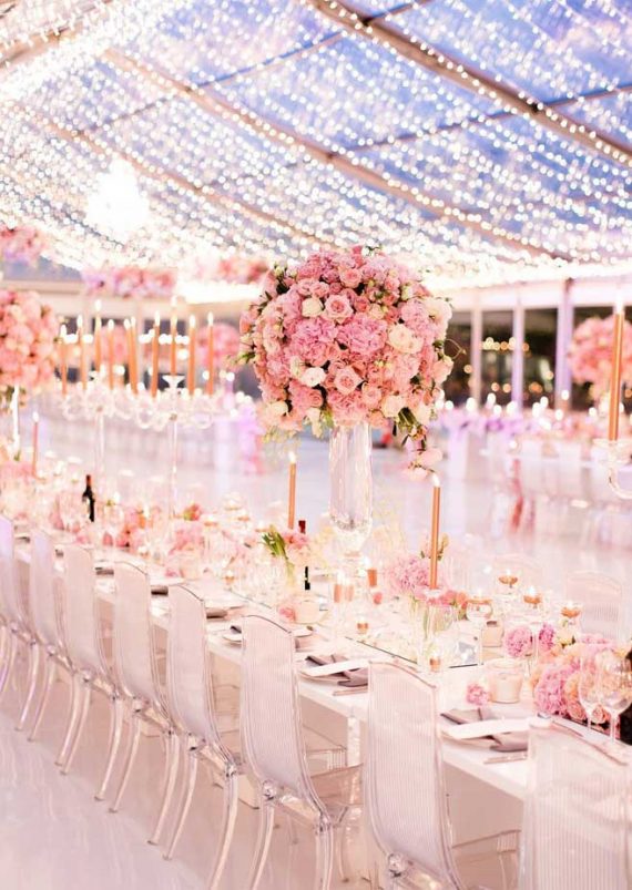 45 Ways To Dress Up Your Wedding Reception Tables 1 - Fab Mood ...