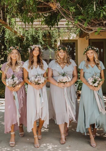 14 Spring 2020 Bridesmaid Dresses, mismatched bridesmaid dresses