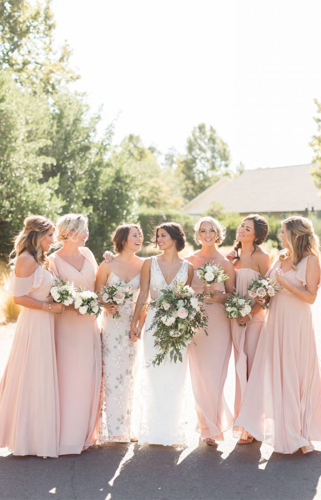 Pink wedding color combos 2020 for Spring Wedding 2020