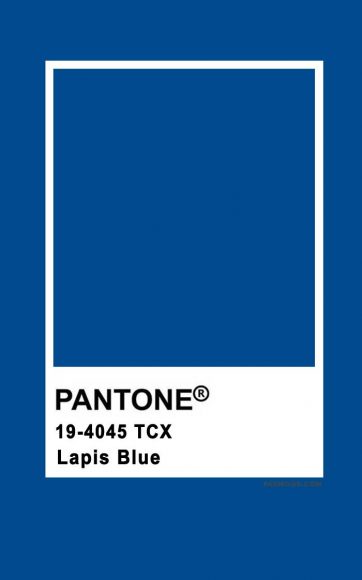 Pantone Lapis Blue 19-4045 1 - Fab Mood | Wedding Color, Haircuts ...