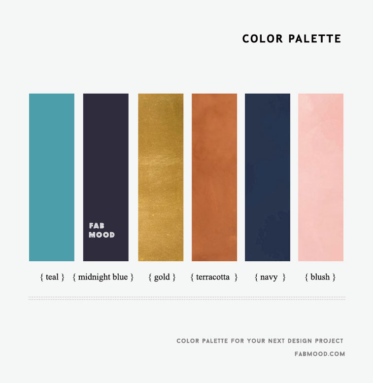 Navy Blue and gold color scheme – Color Palette #69 1 - Fab Mood