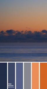 Color Inspiration – Indigo and Terracotta Sky Inspired – Color Palette ...