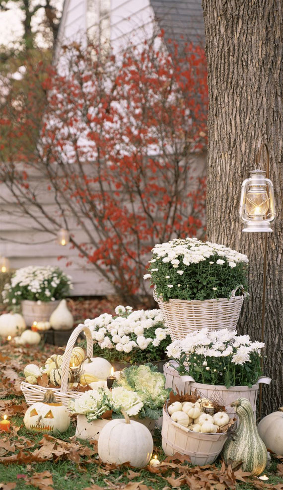 fall wedding decor, outdoor wedding decor, pumpkin wedding decor #fallwedding #pumpkins