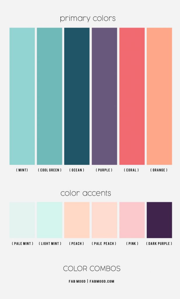 Color Combos : Mint Green Color Combos 1 - Fab Mood 