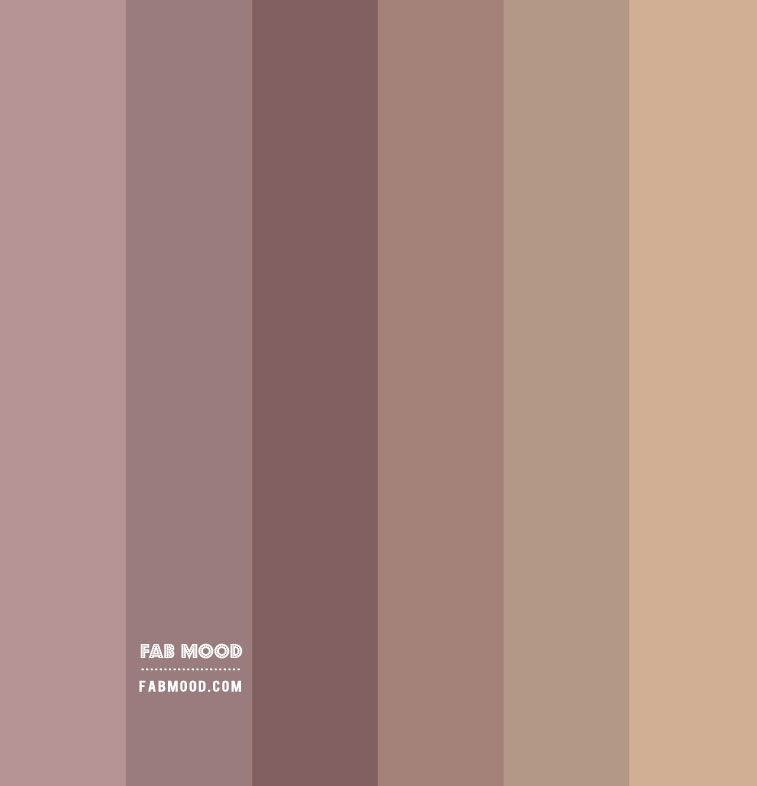Neutral Tones - Mauve and Taupe Color Combinations