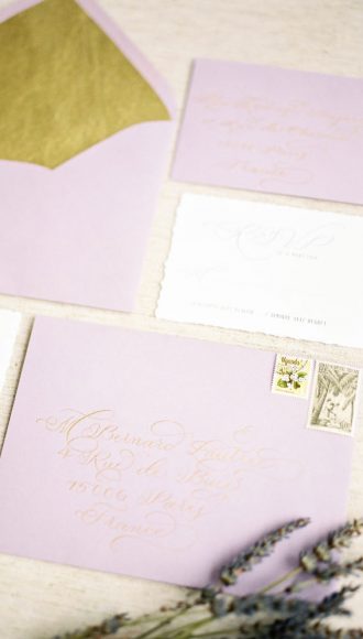 Lavender and Lilac Wedding Colours For Romantic Brides