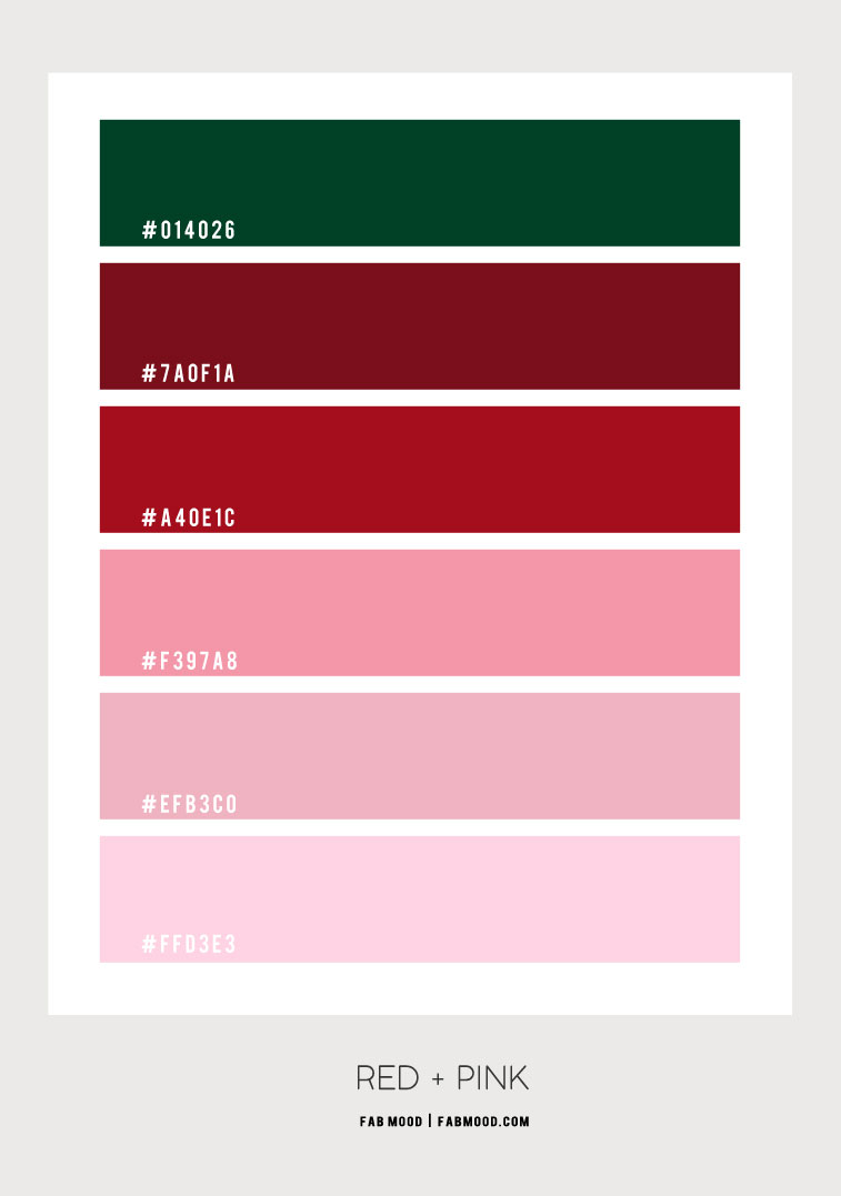 Pink and Red Colour Scheme  Colour Palette 90 1 Fab 