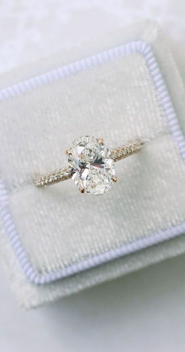 The Most Beautiful Oval Engagement Rings 1 - Fab Mood | Wedding Color ...