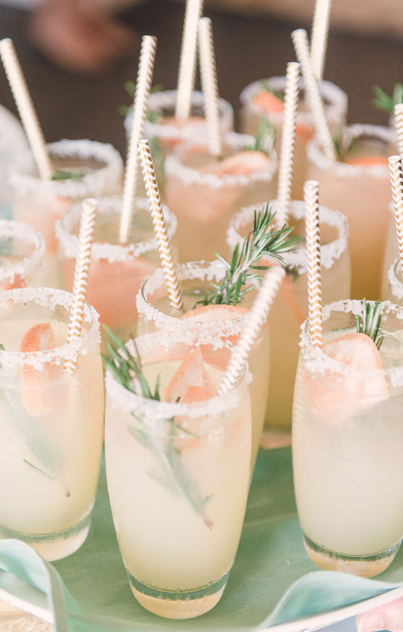 summer wedding drink ideas, summer wedding ideas, wedding ideas, colorful wedding ideas