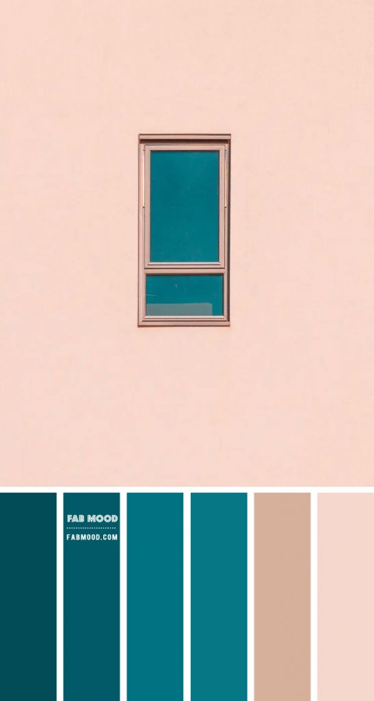 Blush and Deep Green Ocean Color Combo – #Colour Palette 125 1 - Fab ...