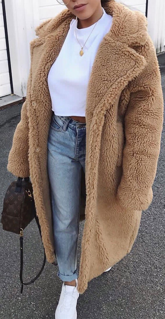 12 Teddy Coats That's Worth To have For Cute & Cosy Vibes All Winter 1