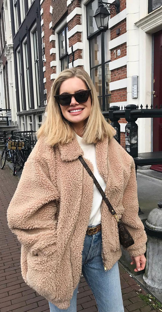 12 Teddy Coats That's Worth To have For Cute & Cosy Vibes All