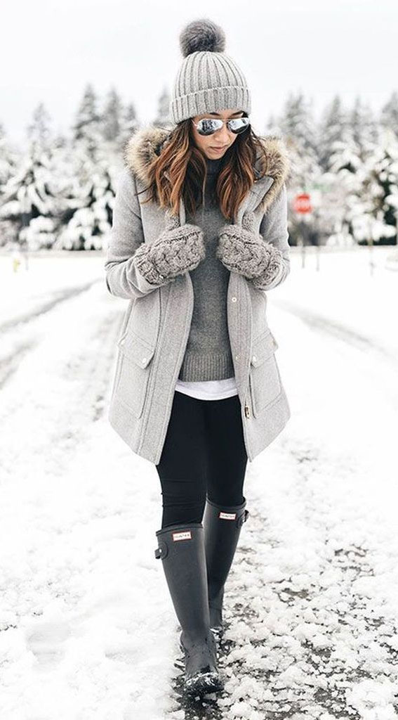 8 Cute and Trendy Outfits for Cold Weather 1 - Fab Mood  Wedding Colours,  Wedding Themes, Wedding colour palettes