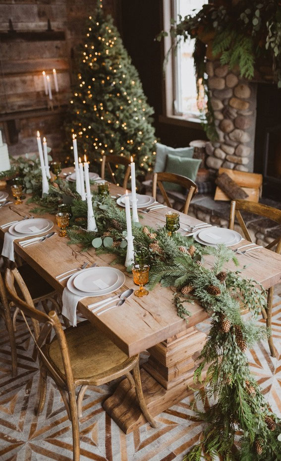 Pretty Christmas Table Decoration Ideas 2020 | Christmas Table Setting