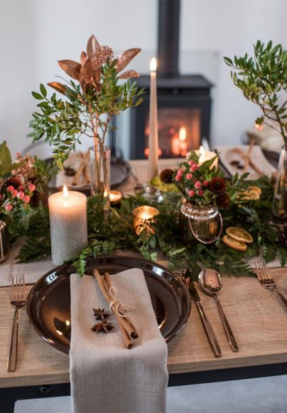 Pretty Christmas Table Decoration Ideas 2020 | Christmas Table Setting