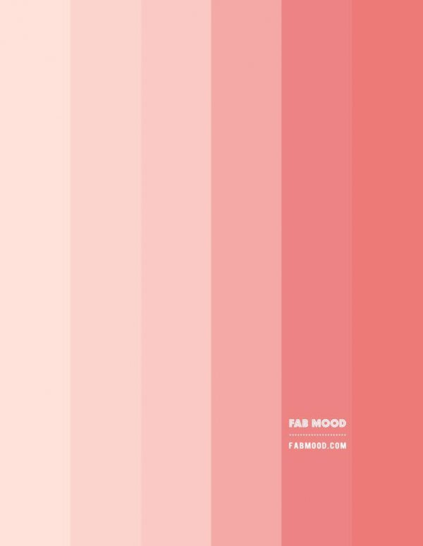 Peach and Salmon Pink Colour Scheme – Colour Palette | Fabmood