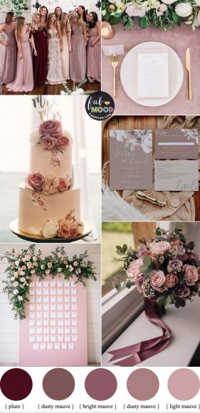 11 Best Fall wedding colors 2021 | Boho wedding colors | wedding trends